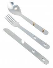 Σετ φαγητού Compass 21397 3 τεμαχίων κουτάλι,μαχαίρι και πιρούνι (21397)