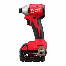 MILWAUKEE M18 BLIDRC-402C ΣΥΜΠΑΓΕΣ BRUSHLESS ΠΑΛΜΙΚΟ ΚΑΤΣΑΒΙΔΙ 1/4'' 190 Nm ( 4933492840 )