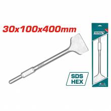 Καλέμι Φαρδύ TOTAL SDS-HEX 30Χ400Χ100mm για Σκαπτικό TH215456 ( TAC15333013 )