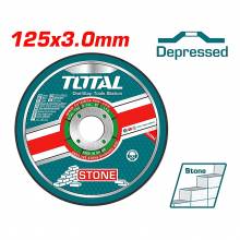 Δίσκος κοπής δομικών υλικών - πέτρας TOTAL 125 Χ 3mm ( TAC2221251 )