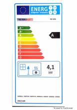 Θερμάστρα υγραερίου THERMOGATZ TG 4100 BLACK με 3 υπέρυθρους κεραμικούς καυστήρες ( 02.204.037 )