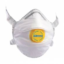 Μάσκα Προστασίας F.F GROUP Σωματιδίων με Βαλβίδα FFP3 NR D V-230 SLV ( 36460 )
